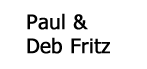 Paul and Deb Fritz